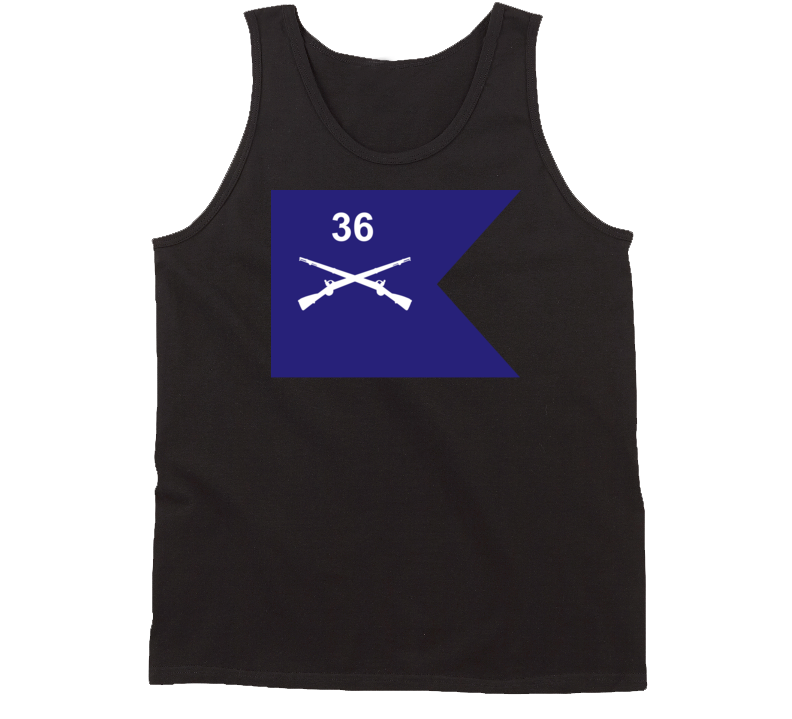 Army - Guidon - 36th Infantry Regiment Tanktop