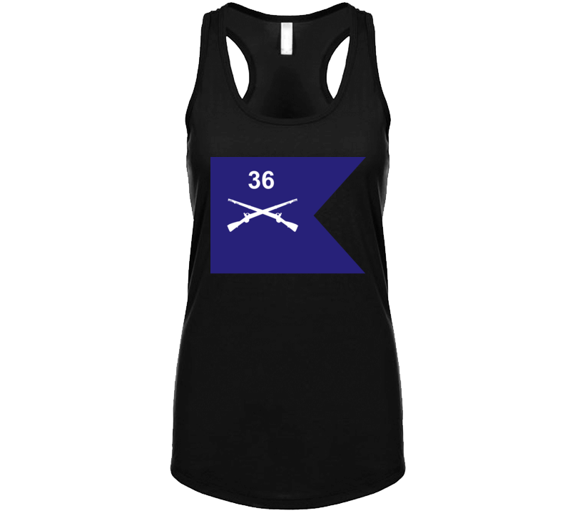 Army - Guidon - 36th Infantry Regiment Ladies Tanktop