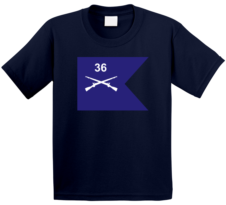 Army - Guidon - 36th Infantry Regiment T Shirt