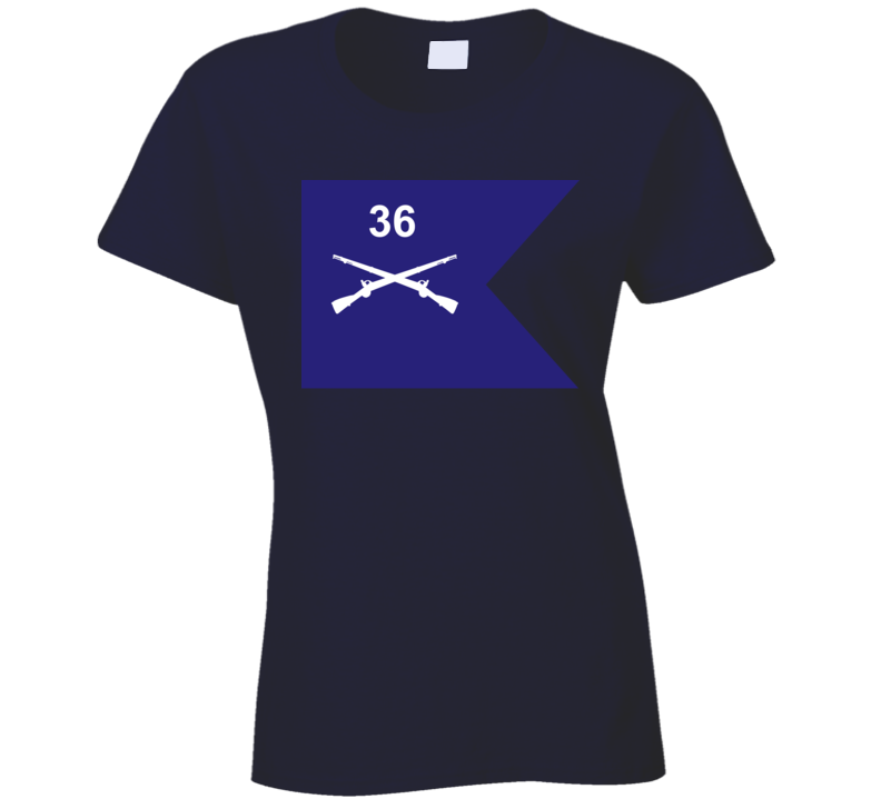 Army - Guidon - 36th Infantry Regiment Ladies
