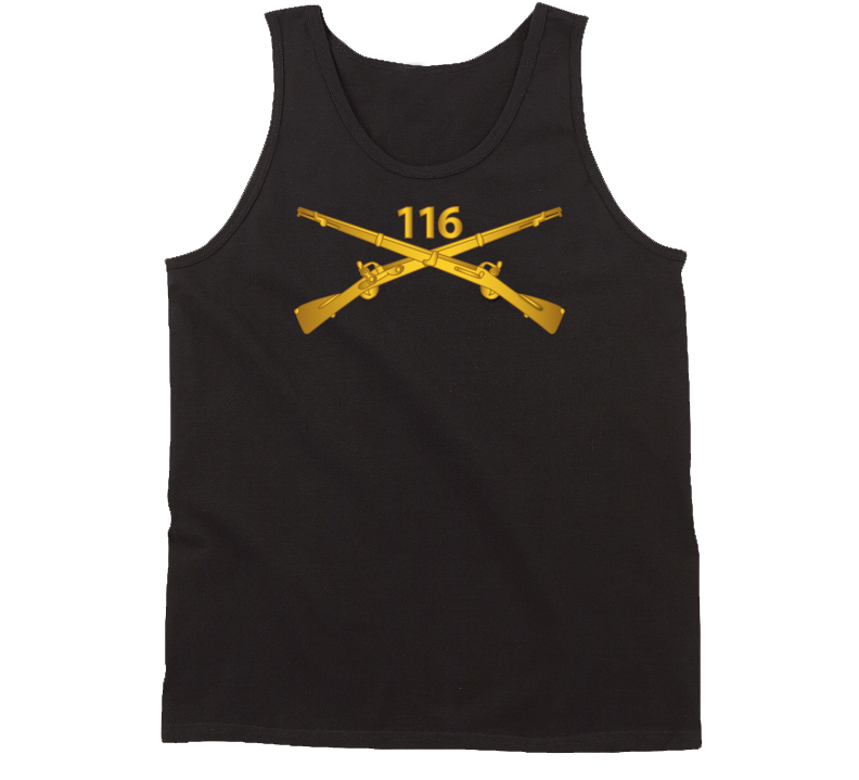 Army - 116th Infantry Regiment Branch wo Txt Tanktop