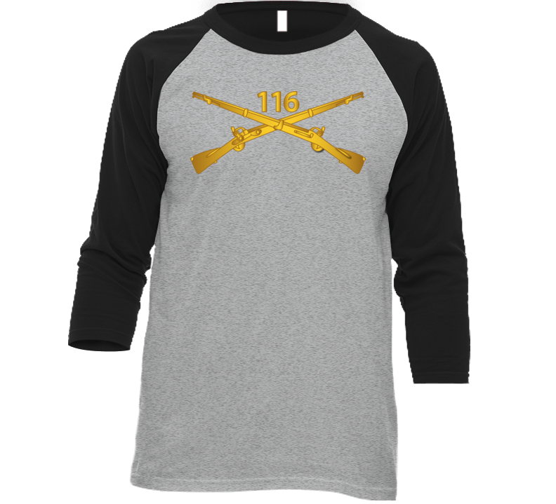 Army - 116th Infantry Regiment Branch wo Txt T Shirt