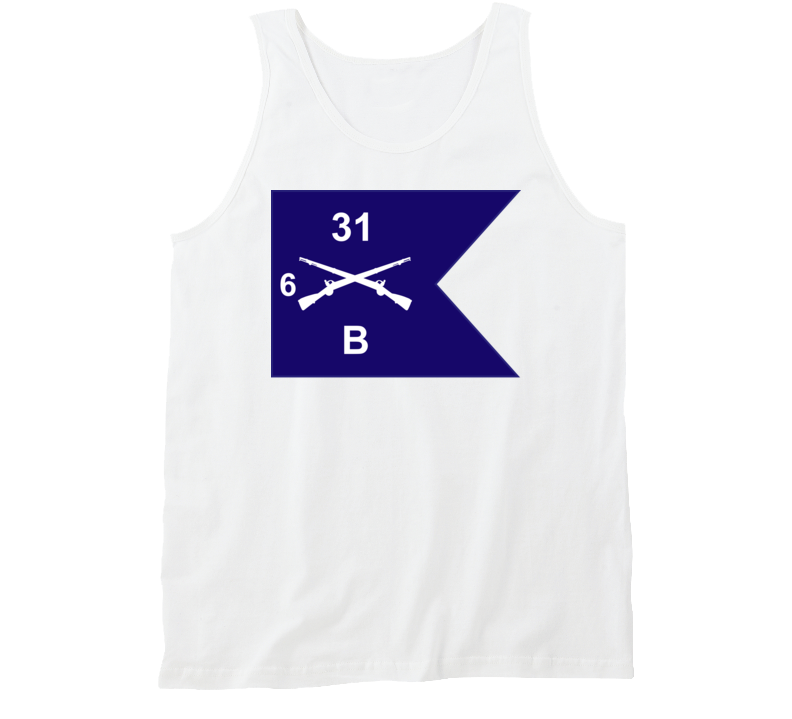 Army - Guidon - B Co 6th Bn 31st Infantry Tanktop