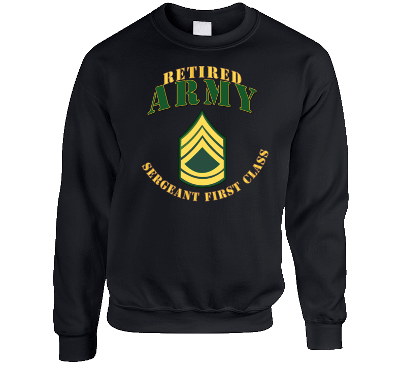 Army - Army -  Sfc - Retired Crewneck Sweatshirt