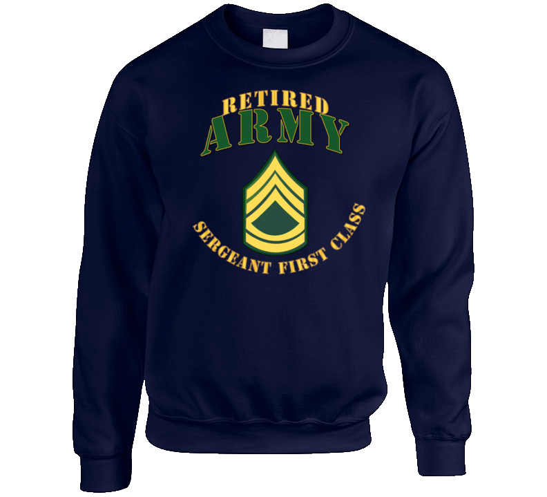 Army - Army -  Sfc - Retired Crewneck Sweatshirt