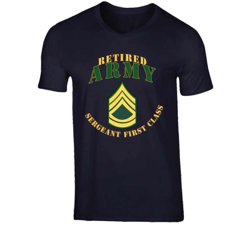 Army - Army -  Sfc - Retired V-neck