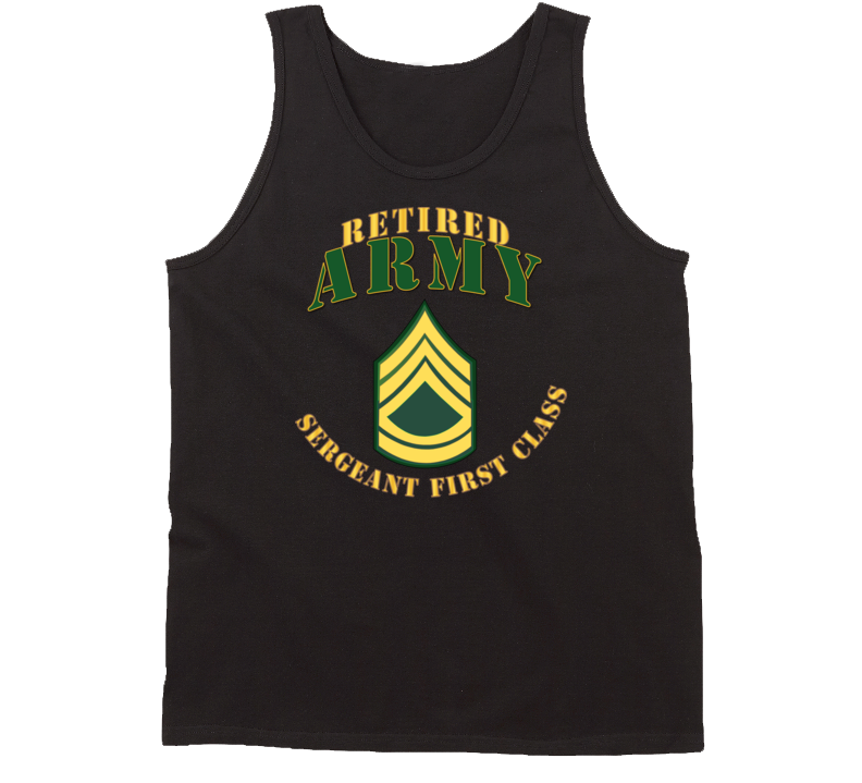 Army - Army -  Sfc - Retired Tanktop