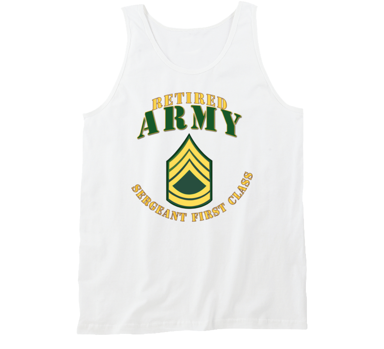 Army - Army -  Sfc - Retired Tanktop