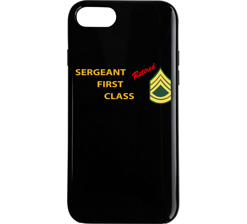 Army - Sergeant First Class - Retired Italic Phone Case