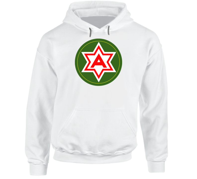 Army - 6th United States Army Wo Txt Hoodie