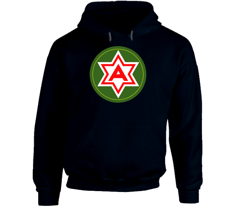 Army - 6th United States Army Wo Txt Hoodie