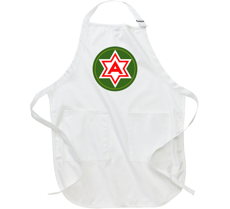 Army - 6th United States Army Wo Txt Apron