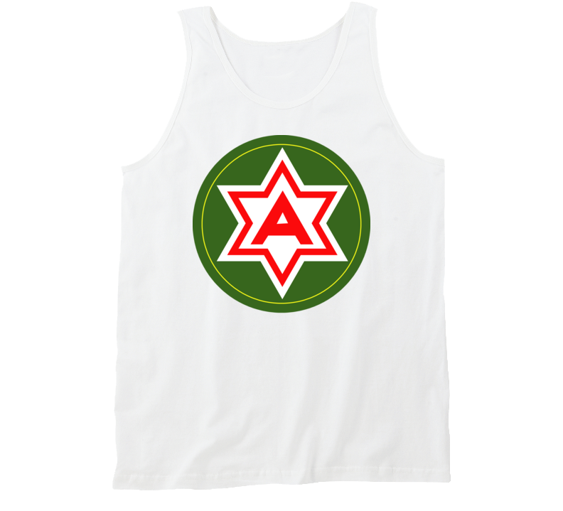 Army - 6th United States Army Wo Txt Tanktop