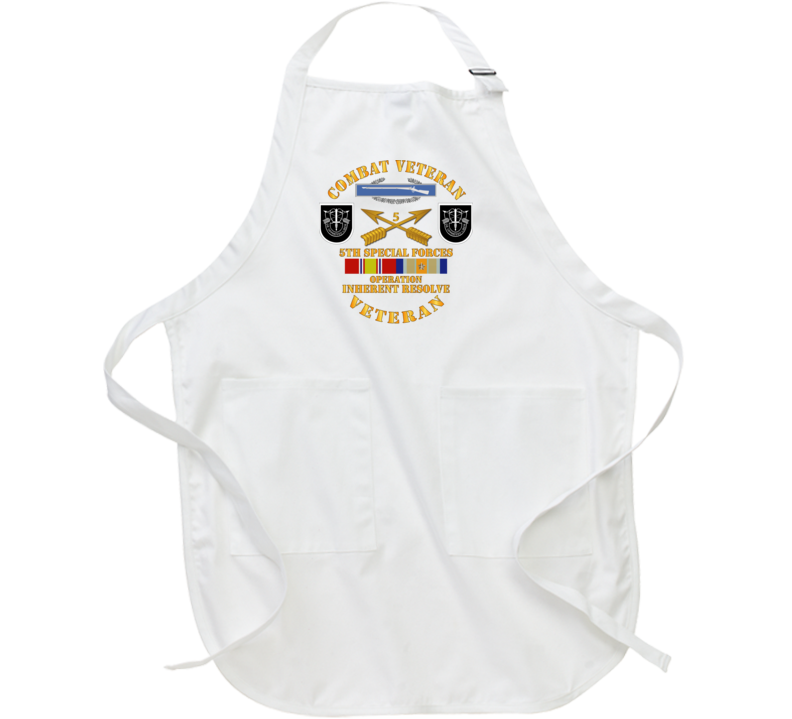 Army - 5th SFG - Opn Inherent Resolve (OIR) w SVC Apron