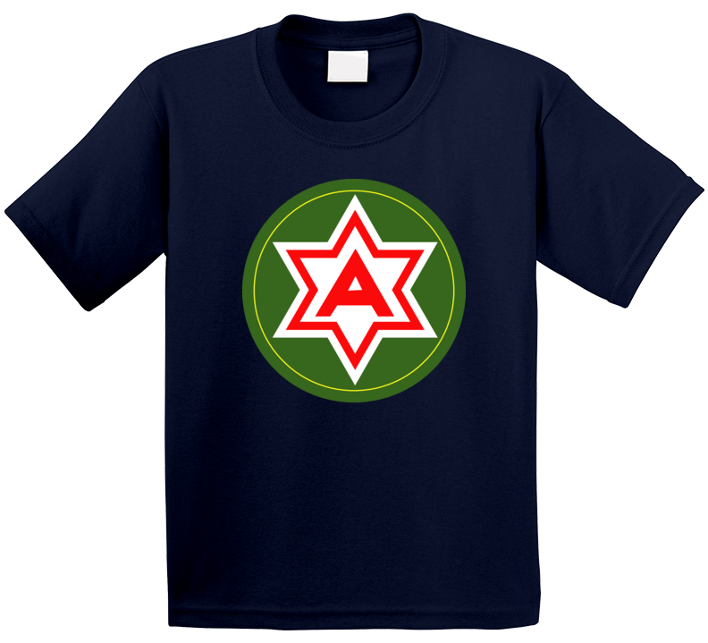 Army - 6th United States Army Wo Txt T Shirt