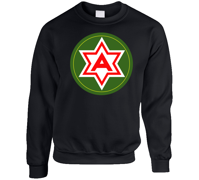 Army - 6th United States Army Wo Txt Crewneck Sweatshirt