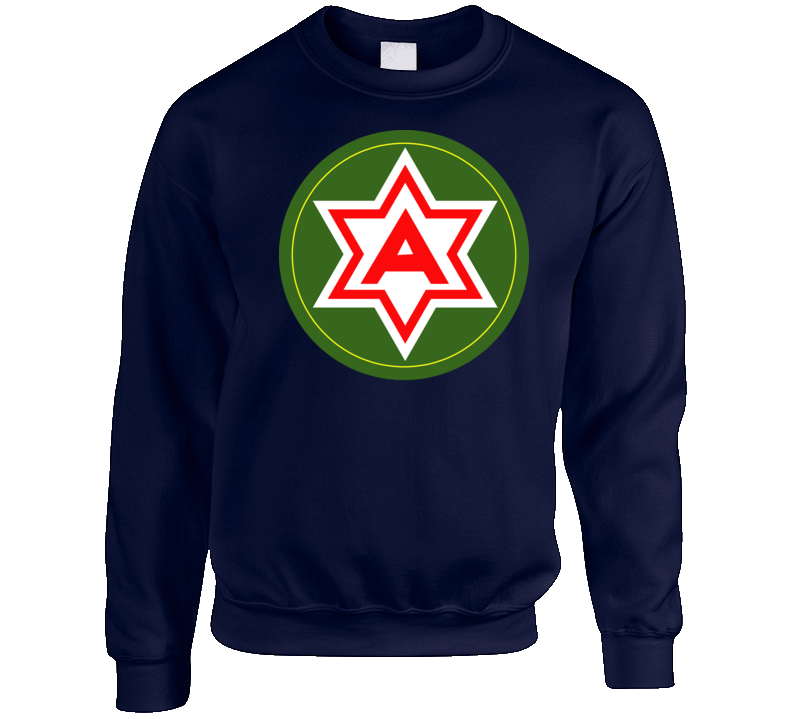 Army - 6th United States Army Wo Txt Crewneck Sweatshirt