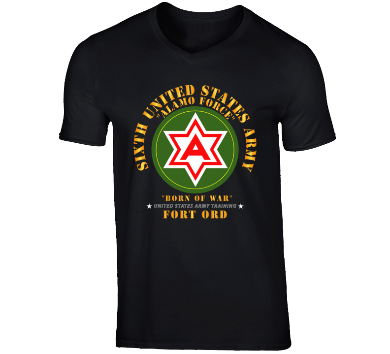 Army - 6th United States Army - Fort Ord T Shirt