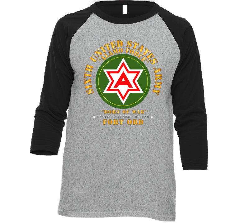 Army - 6th United States Army - Fort Ord T Shirt