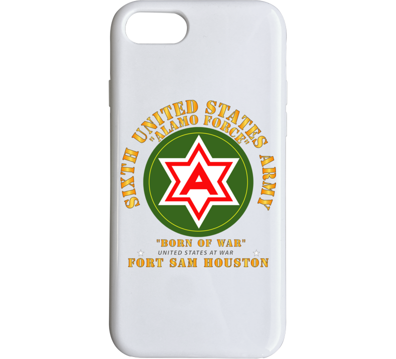 Army - 6th Us Army - Fort Sam Houston Phone Case