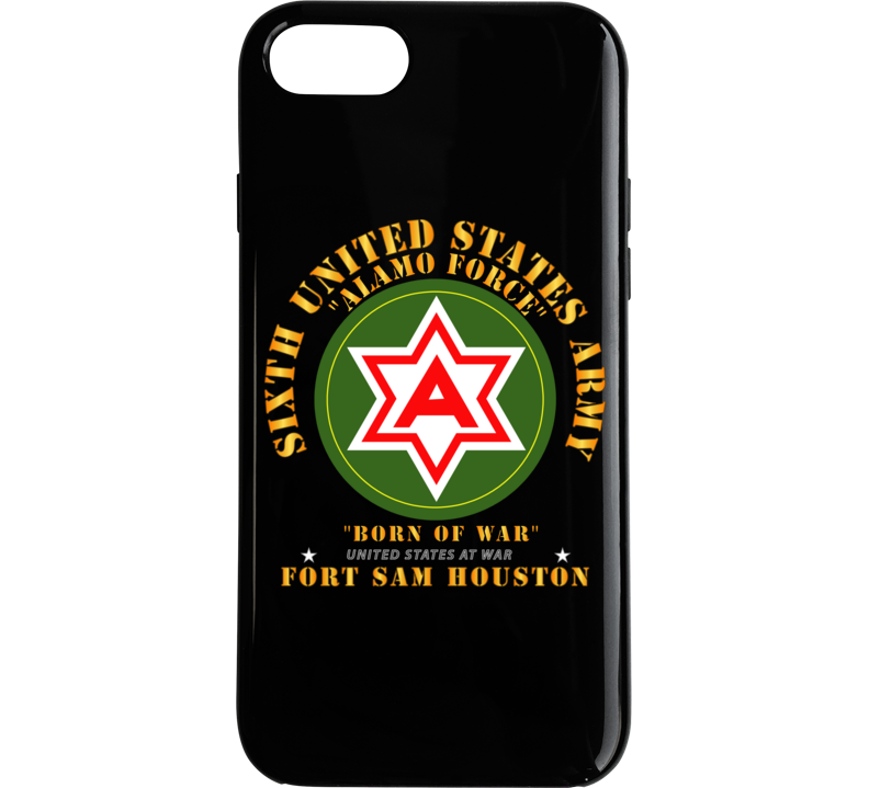 Army - 6th Us Army - Fort Sam Houston Phone Case