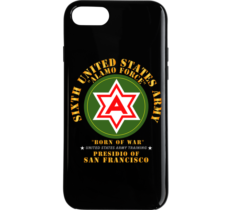 Army - 6th United States Army - Presidio Sf Phone Case
