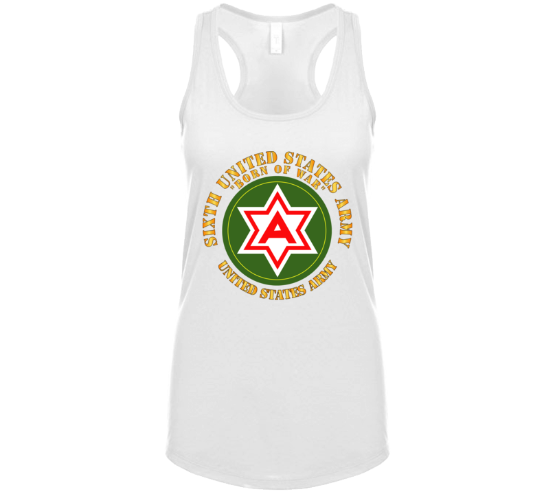 Army - 6th United States Army - Us Amry Tanktop