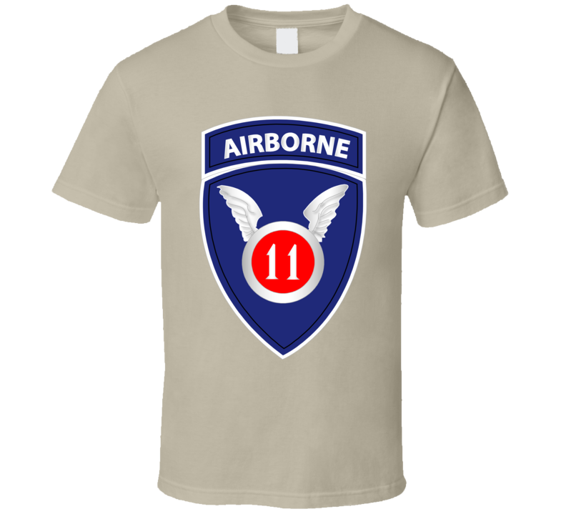 Army - 11th Airborne Division Wo Txt T Shirt