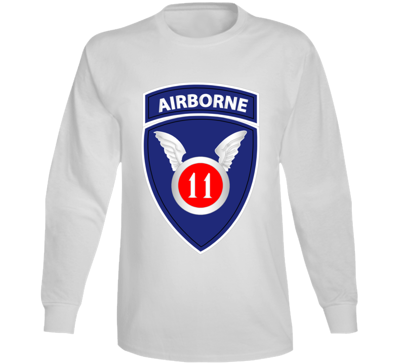 Army - 11th Airborne Division Wo Txt Long Sleeve