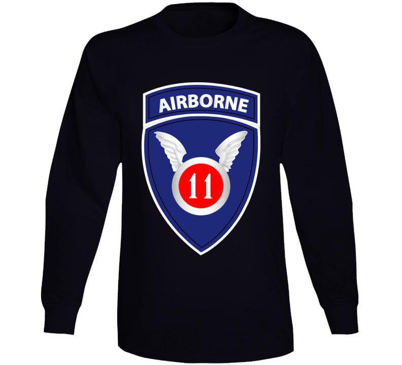 Army - 11th Airborne Division Wo Txt Long Sleeve