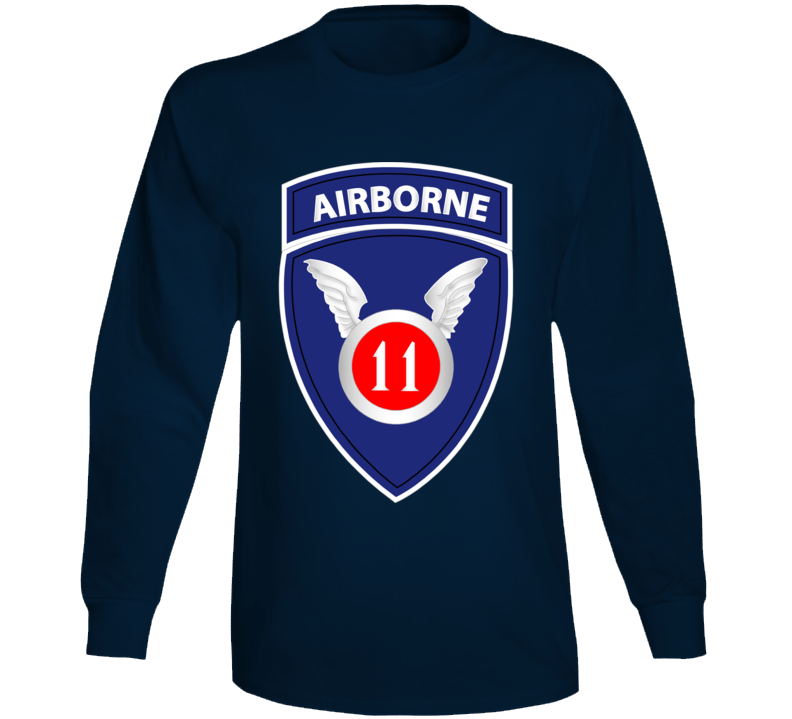 Army - 11th Airborne Division Wo Txt Long Sleeve