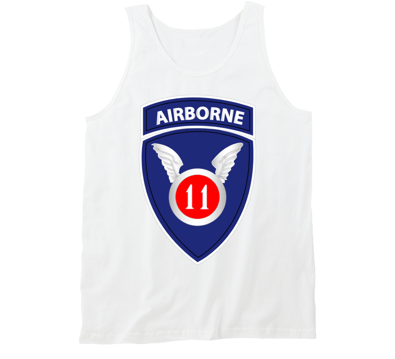 Army - 11th Airborne Division Wo Txt Tanktop
