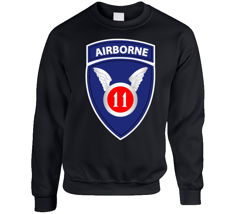 Army - 11th Airborne Division Wo Txt Crewneck Sweatshirt