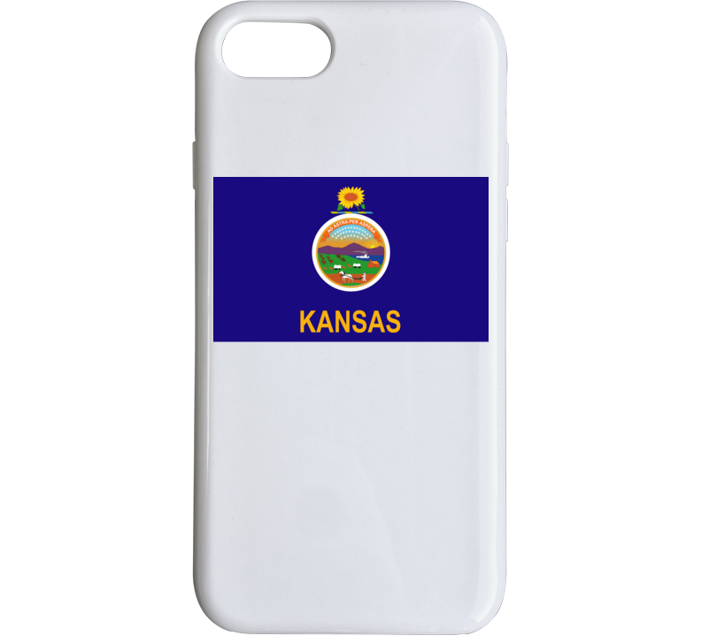 Flag - Kansas Wo Txt Phone Case