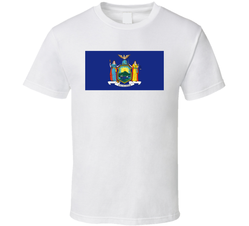 Flag - New York Wo Txt T Shirt