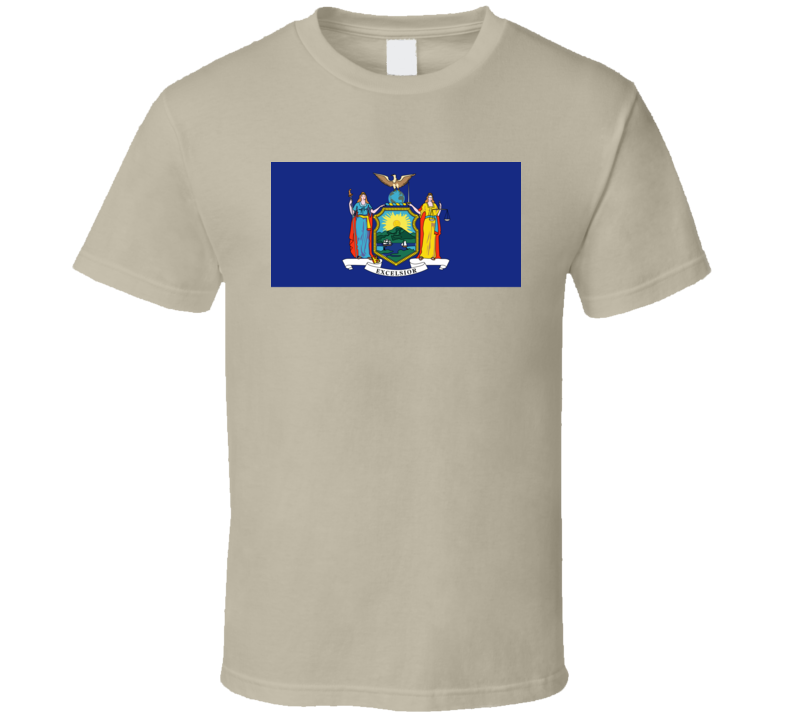 Flag - New York Wo Txt T Shirt