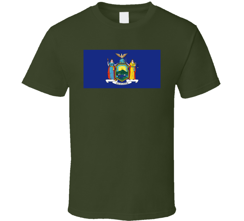 Flag - New York Wo Txt T Shirt