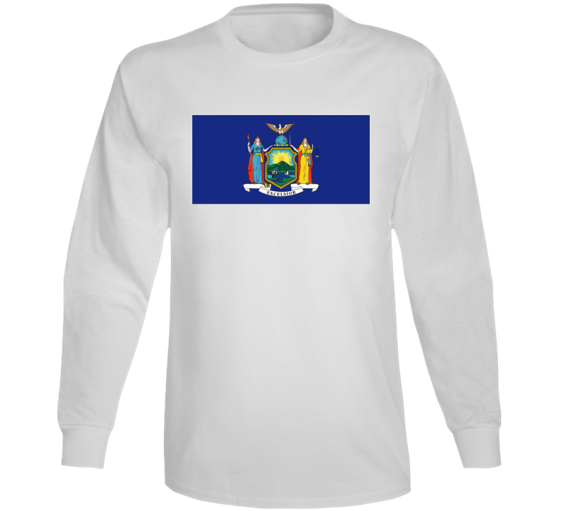 Flag - New York Wo Txt Long Sleeve