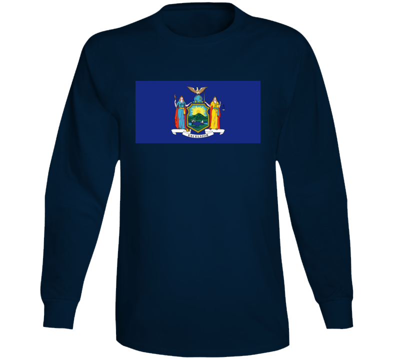 Flag - New York Wo Txt Long Sleeve