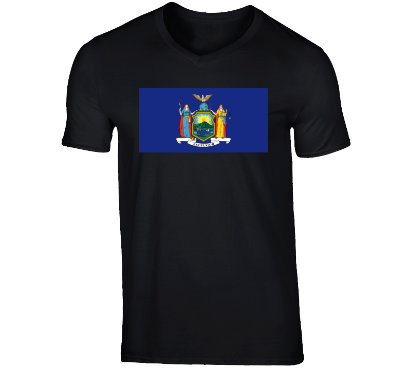 Flag - New York Wo Txt T Shirt