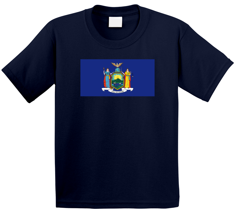 Flag - New York Wo Txt T Shirt