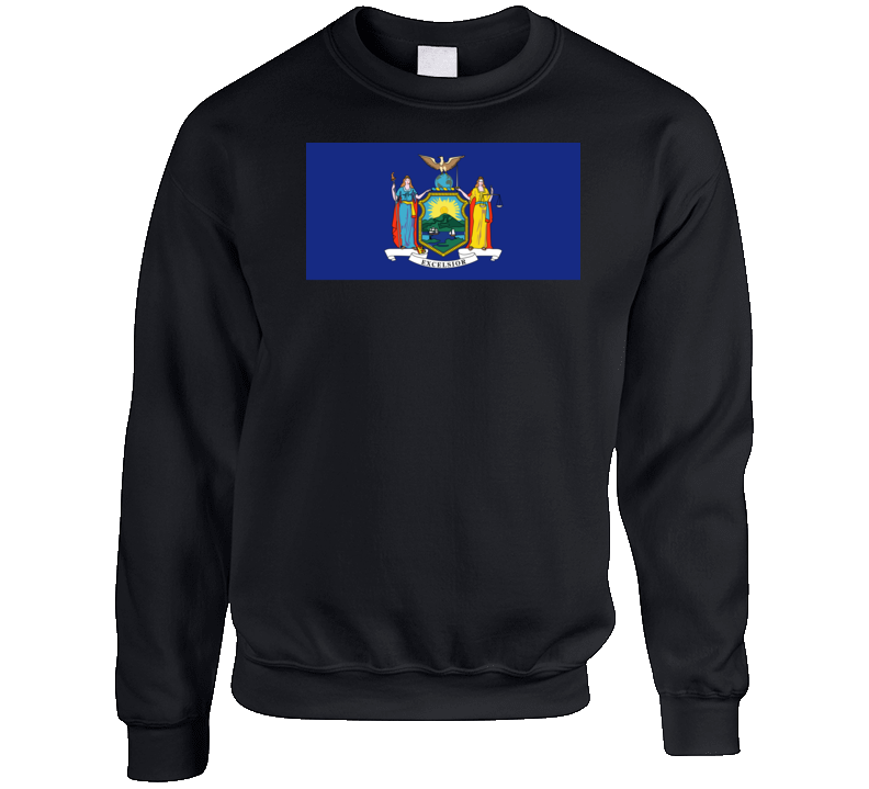 Flag - New York Wo Txt Crewneck Sweatshirt