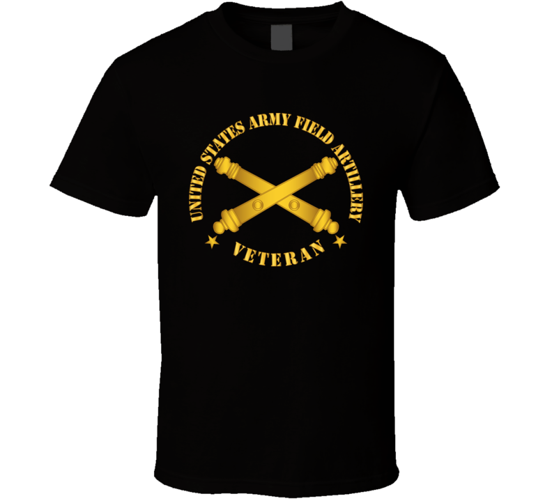 Army - US Army Field Arty Vet w Branch T Shirt