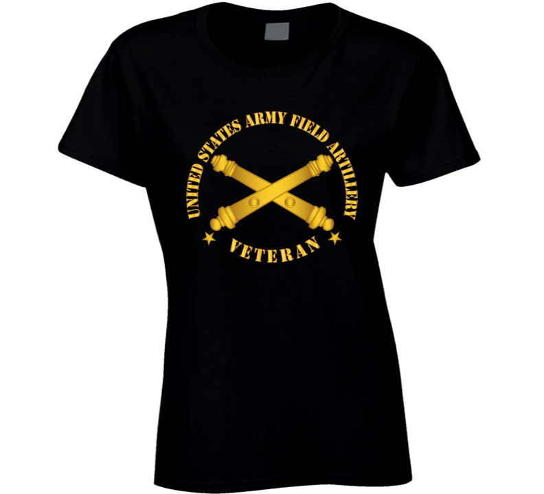 Army - US Army Field Arty Vet w Branch T Shirt