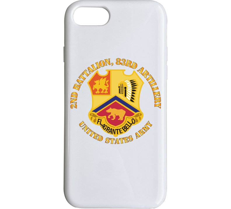 Army - 2nd Bn 83rd Artillery - Us Army Phone Case