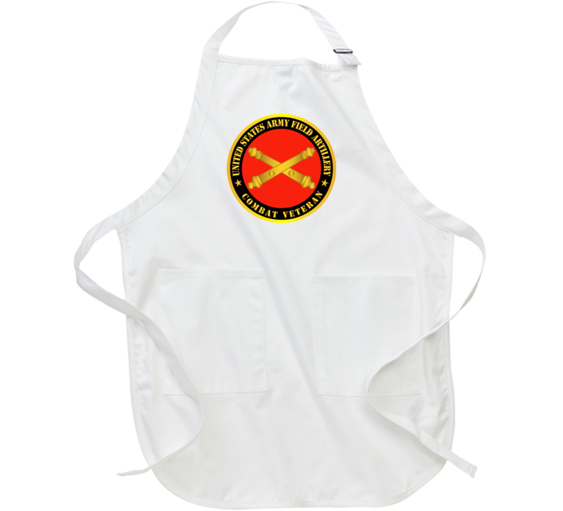 Army - US Army Field Artillery Combat Veteran w Branch Apron