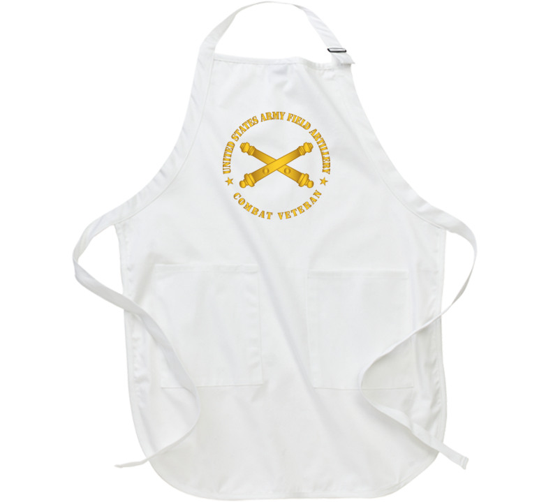 Army - US Army Field Arty Combat Vet Branch wo BackGrnd Apron