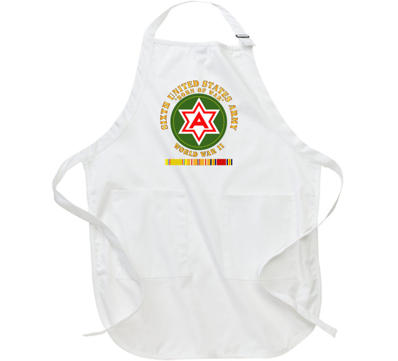 Army - 6th United States Army - Wwii W Pac Svc Apron