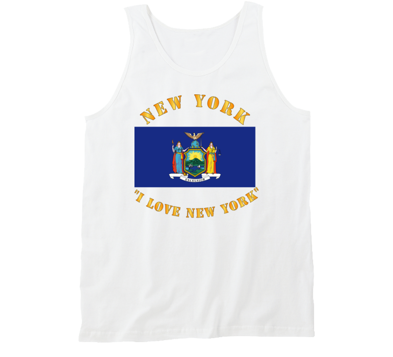 Flag - New York - I Love New York Tanktop