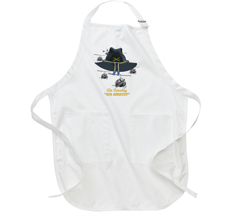 Army - Cavalry Hat - Air Assault  w Branch w Slicks Apron
